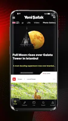 Yeni Şafak android App screenshot 0