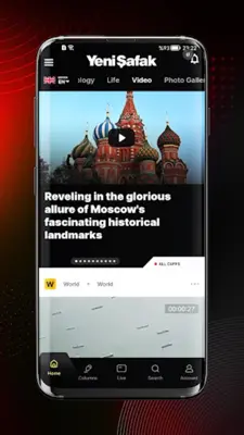 Yeni Şafak android App screenshot 1